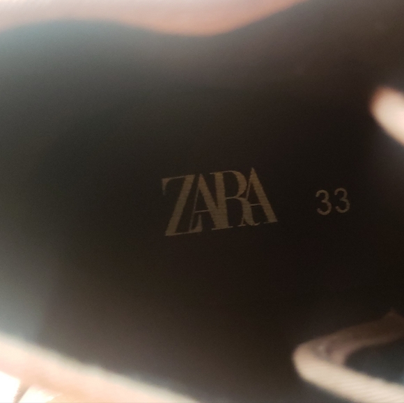 ZARA Kids, beige canvas boots, *Brand New, 33 euro( size 2) - Picture 3 of 6